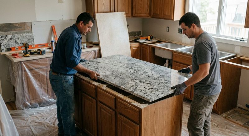 Kitchen Countertop Installation in Lake County, IL