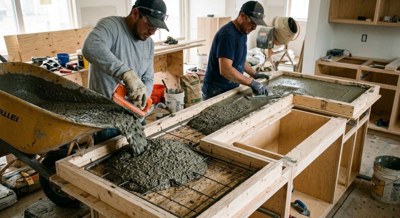 Concrete Countertop Service in Santa Rosa, CA