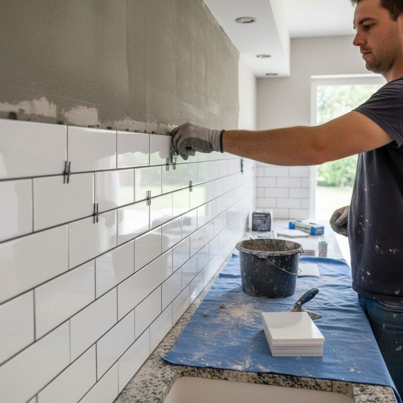 Tile Backsplash Polishing