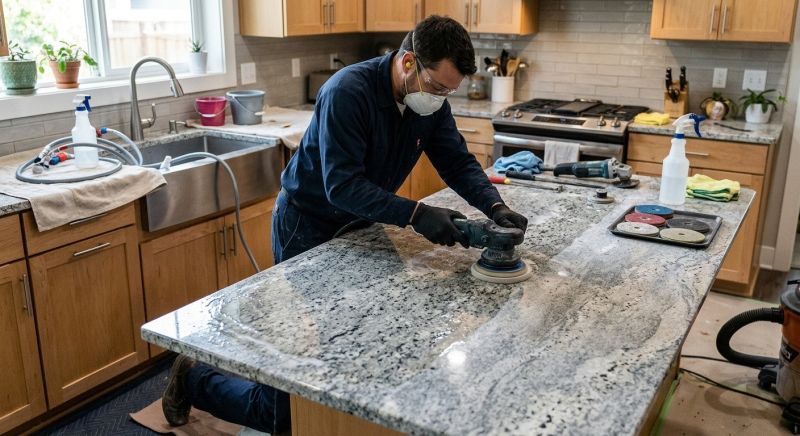 Countertop Polishing in Sacramento, CA