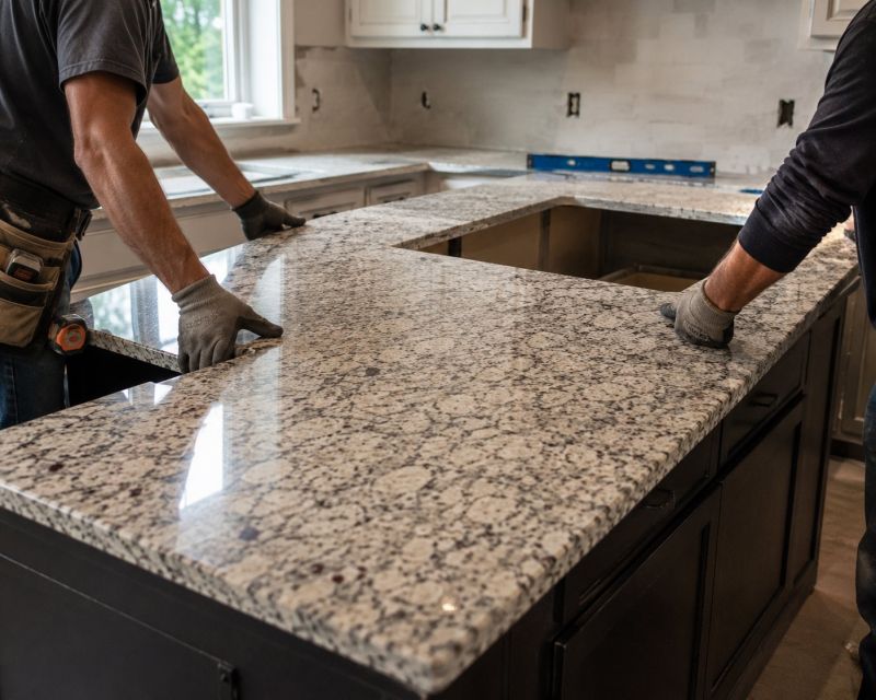 Custom Countertop Installation in Roseville, CA