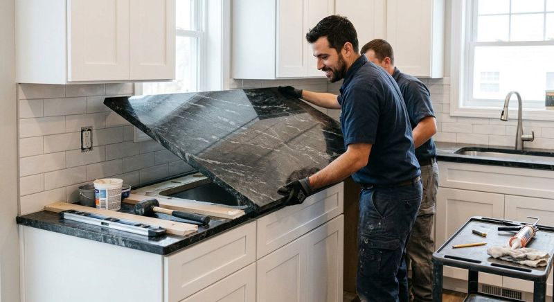 Custom Countertop Installation in Lake County, IL