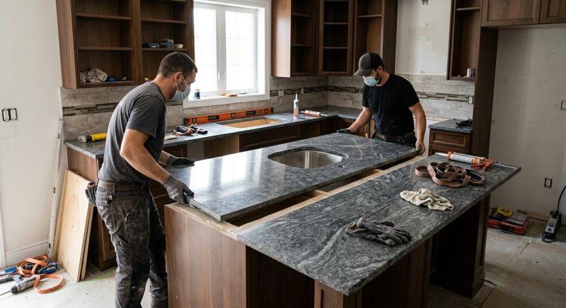 Granite Countertop Installation in Lake County, IL