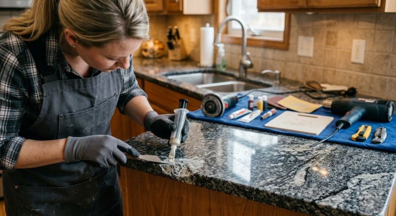 Granite Countertop Repair in Roseville, CA