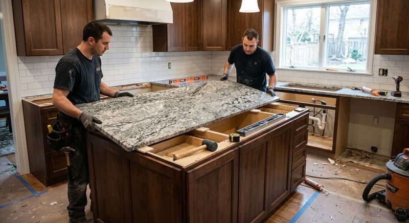 Kitchen Countertop Installation in Roseville, CA