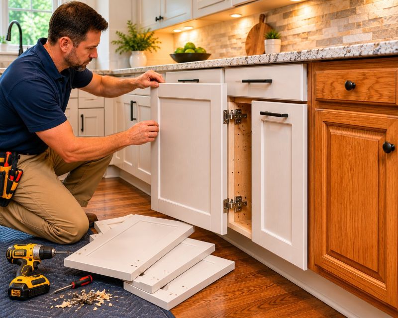 Oak Cabinet Remodeling in Cincinnati, OH